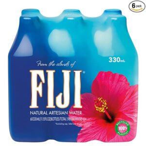 6 Pack FIJI Bottled Water 330 mL