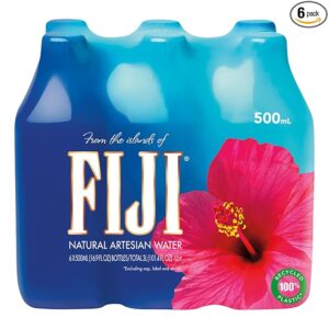 6 Pack FIJI Bottled Water 500 mL