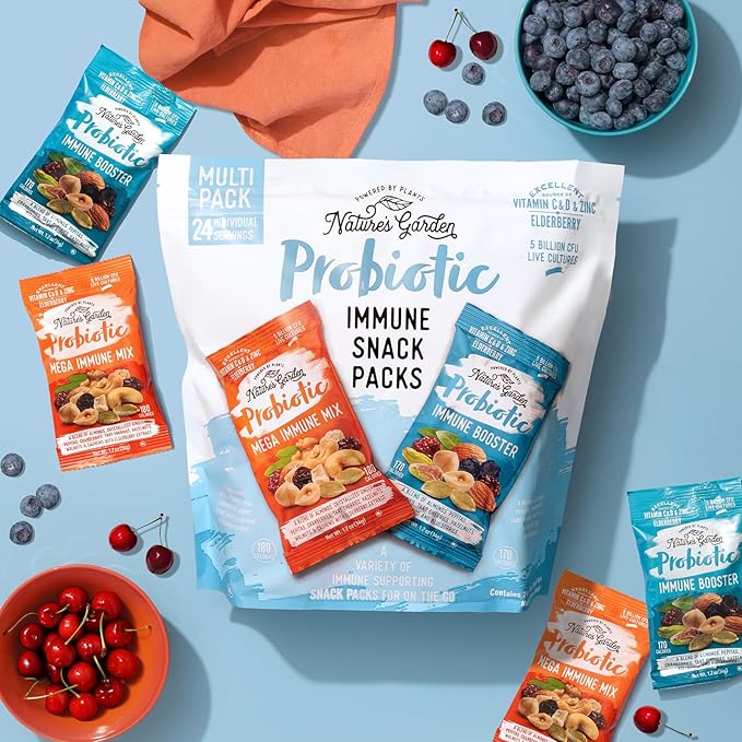 Nature's Garden Probiotic Immune Snack Packs - Image 2