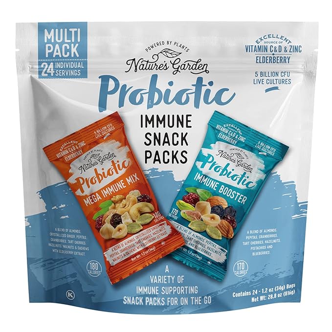 Nature's Garden Probiotic Immune Snack Packs