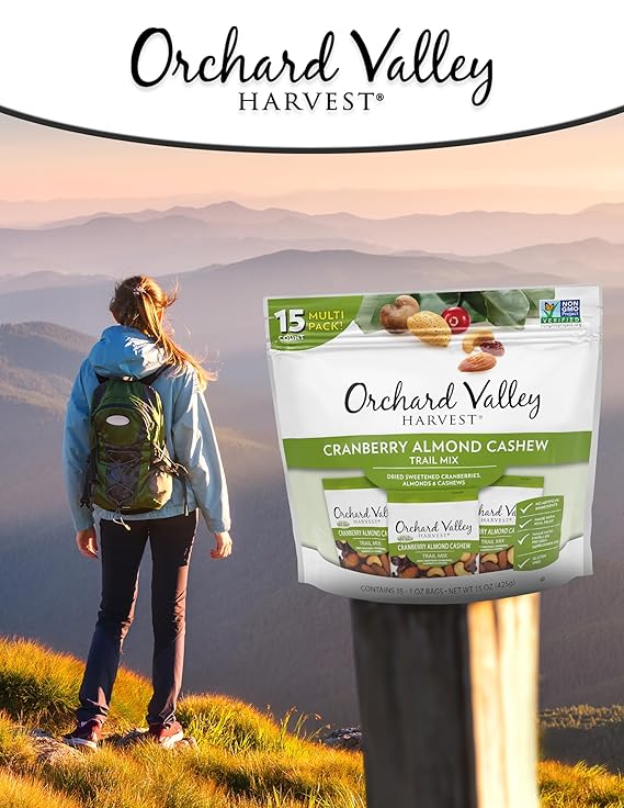 Orchard Valley Harvest Cranberry Almond Cashew Trail Mix - Image 2