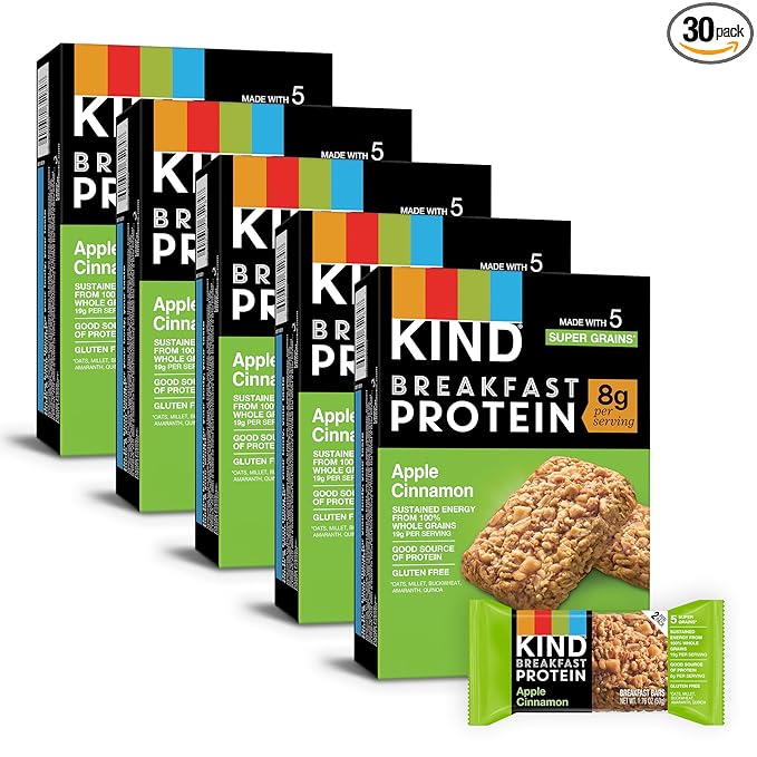 KIND Apple Cinnamon Breakfast Protein Bar