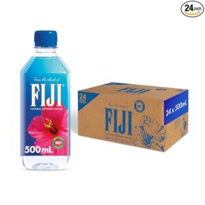 Fiji water is a staple on business aircraft.