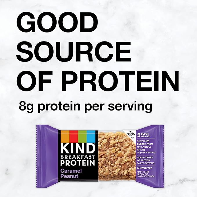 KIND Caramel Peanut Breakfast Protein Bars - Image 4