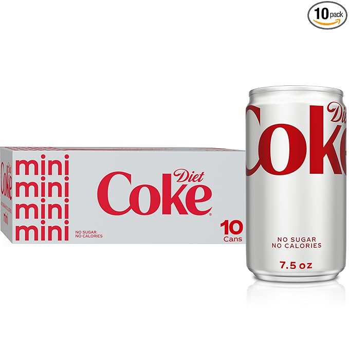 10-pack Diet Coke Minis - 7.5 oz - Image 3