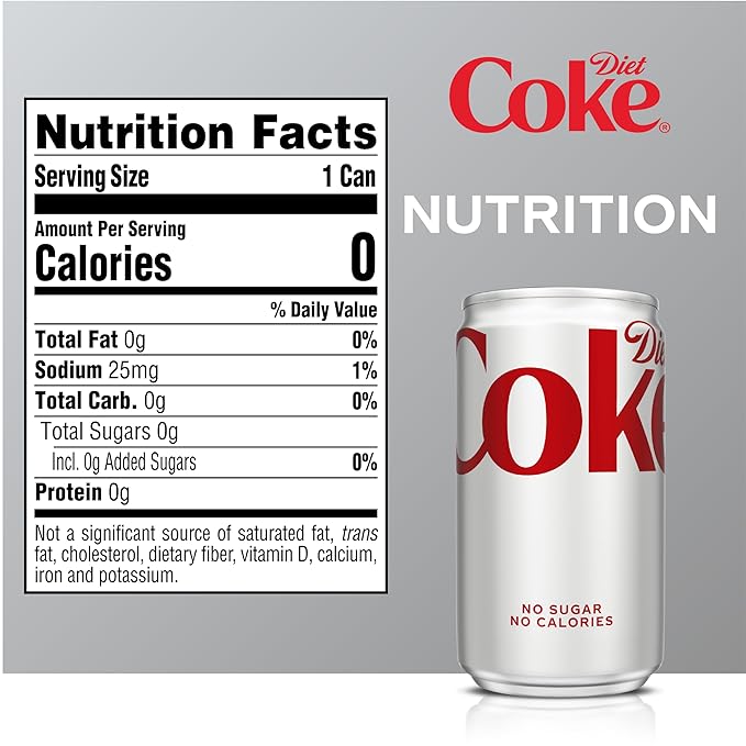 10-pack Diet Coke Minis - 7.5 oz - Image 2