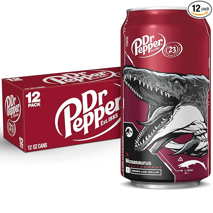 12-pack Dr. Pepper 12 oz cans