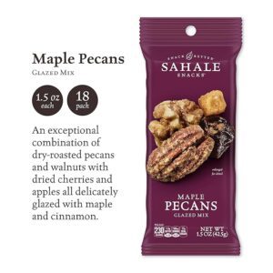 18 Pack Sahale Maple Pecan Snacks