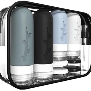 18pack TSA Approved Silicone Travel Containers