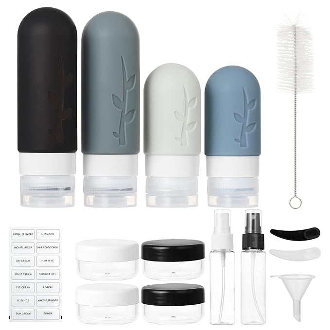 18pack TSA Approved Silicone Travel Containers - Image 4