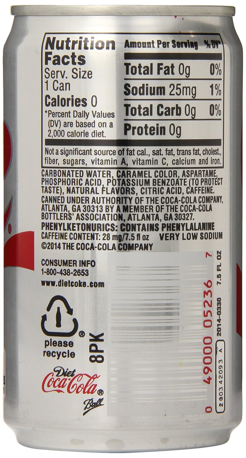 24 Pack Diet Coke – 7.5 oz cans - Image 4