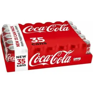 35 Pack Coca-Cola 12 oz Cans