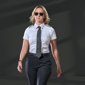 Jet Seam Women’s Gold Label Short Sleeve Pilot Shirt