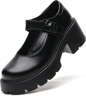Mary Jane Shoes Women Platform Mary...
