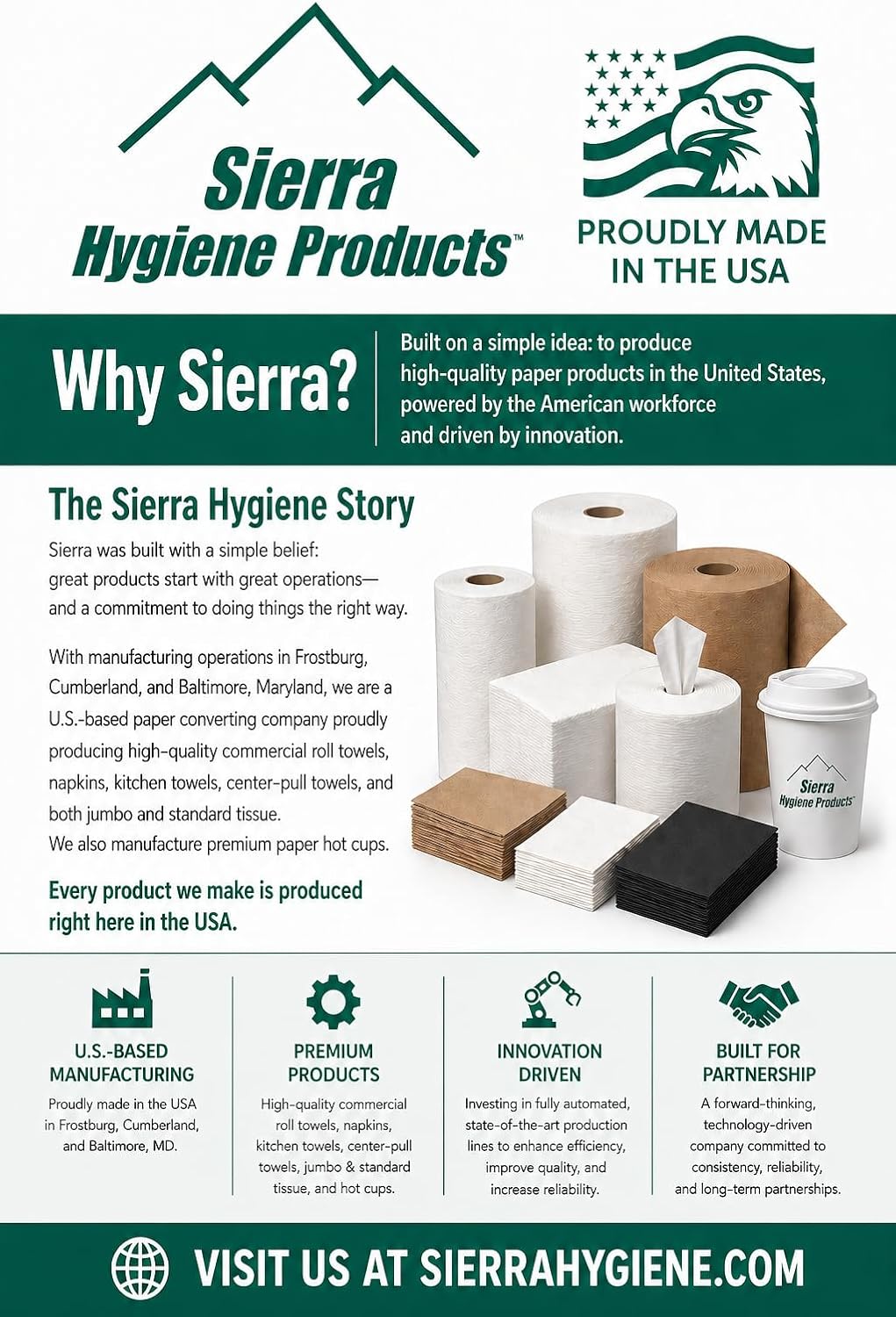 Sierra 8oz Disposable Paper Hot Cups with White Lids, 1000 Count White Coffee Cups & 1000 Count Sip-Through Lids for Coffee, Tea, Offices, Cafes & Restaurants - Image 8