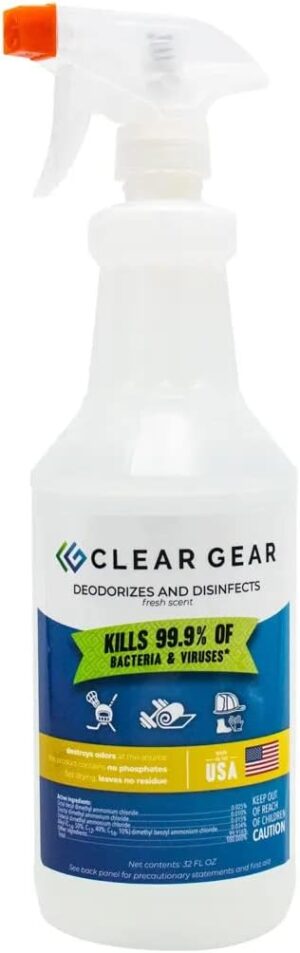 Clear Gear Disinfectant Cleaner, an...