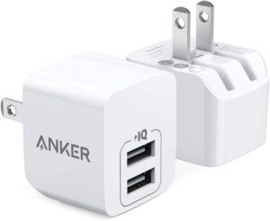 Anker 2-Pack Dual Port 12W USB A Ch...