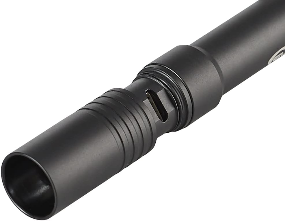Streamlight 66134 Stylus Pro USB 350-Lumen Rechargeable White LED Pen Light for Inspectors, Law Enforcement, and Everyday Use with USB Cable, and Nylon Holster, Black - Image 3