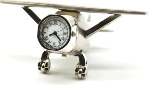 ZAHEPA Airplane Small Desk Clocks, ...