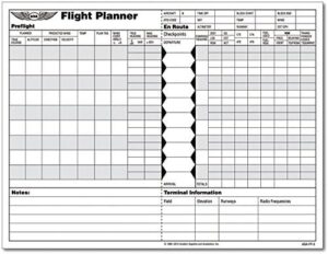 ASA Flight Planner Pad