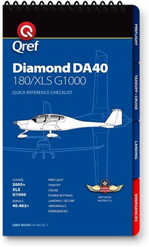 Diamond DA40 w/G1000 Qref Checklist...