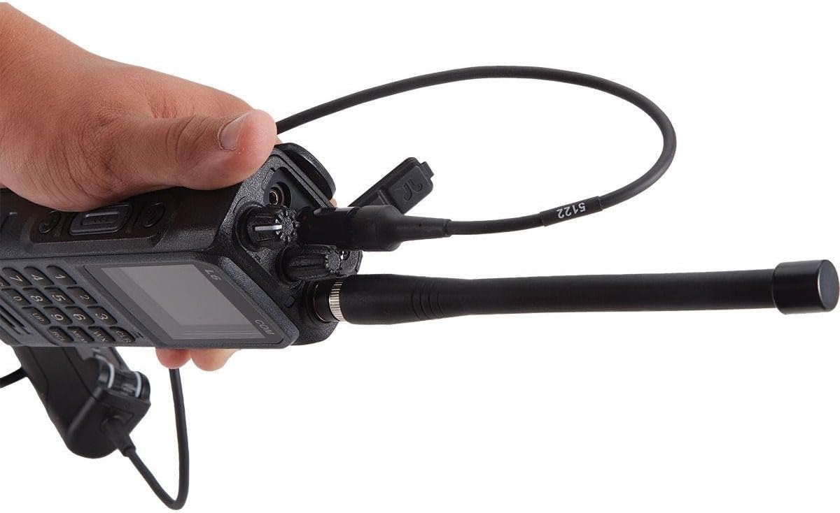 Sporty's L6 COM Aviation Handheld Radio | Easy-to-Read Screen, Oversized Keypad, Powerful 6-Watt Peak Transmit Power, No Adapters Necessary - Image 5