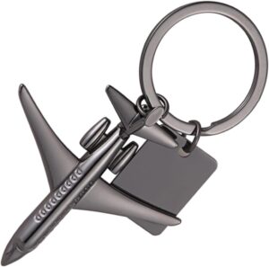 Yuxh Keychain Airplane Models Keyri...