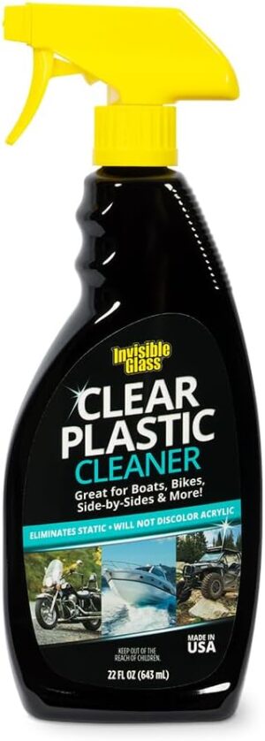 Invisible Glass 92084 Clear Plastic...