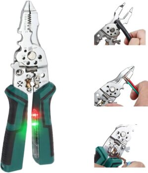 16-in-1 Wire Stripper Pliers with V...