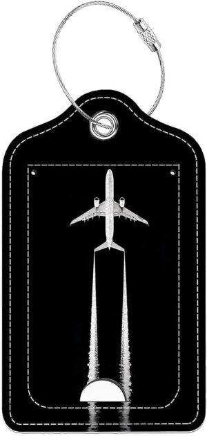 Luggage Tags,Airplane Pilot Plane A...