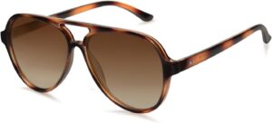 SOJOS Classic Polarized Aviator Sun...