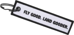 Fly Good Land Gooder Embroidered Pi...