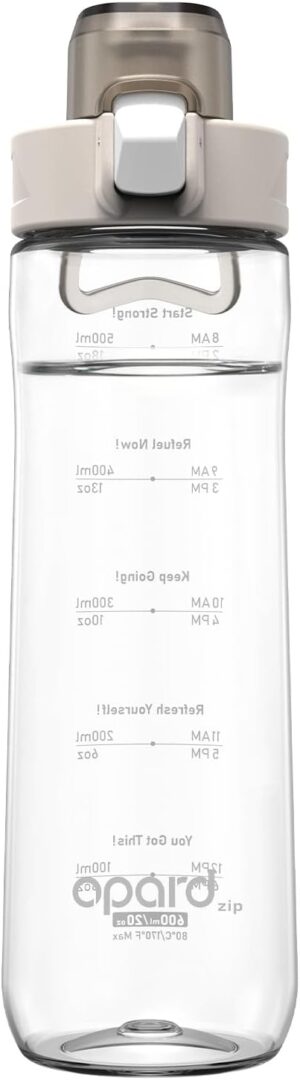 Opard Zip 20oz Plastic Water Bottle...