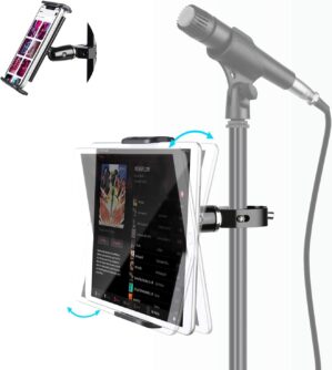 elitehood Metal iPad Holder for Mic...