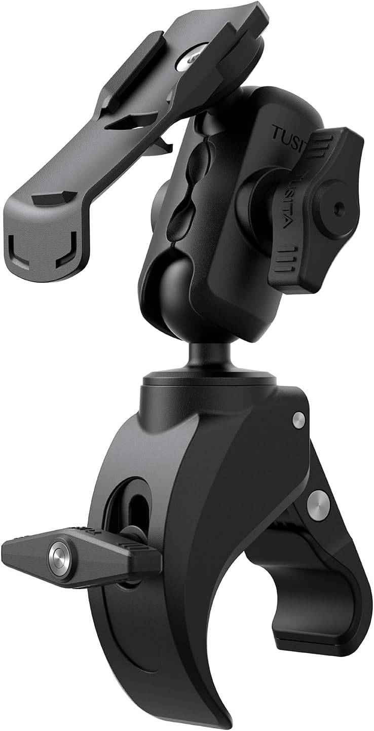 TUSITA Motorcycle ATV/UTV Mount Compatible with Garmin Handheld GPS - Claw Clamp Base