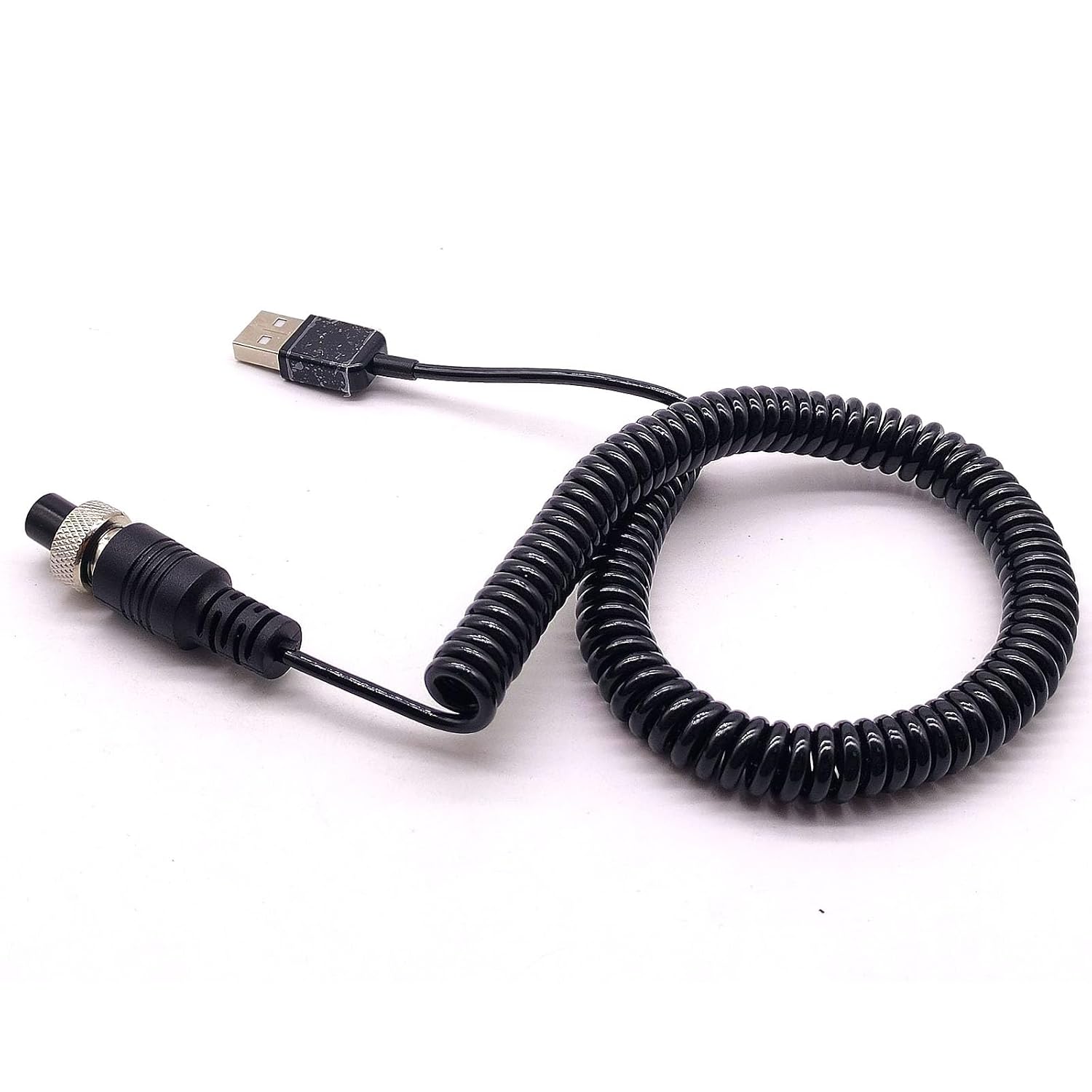 GX12 Female 4 Pin Aviation Plug to USB2.0 Type-A Male Cable 3 Meter - Image 5