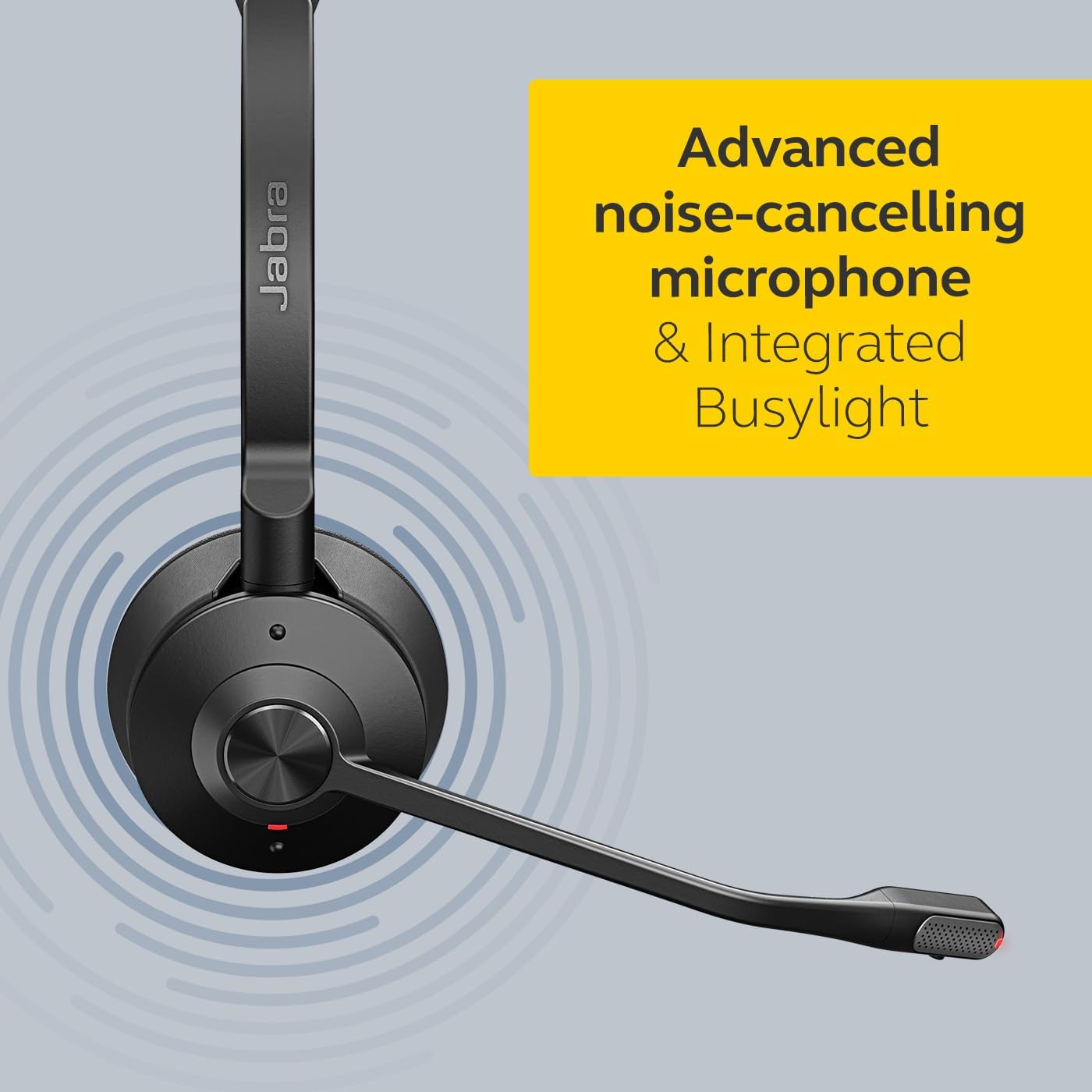Jabra Engage 65 SE (Second Edition) Wireless Headset, Single-Ear – Telephone Headset with Industry-Leading Wireless Performance, Advanced Noise-Cancelling Microphone, All Day Battery Life - Black - Image 7