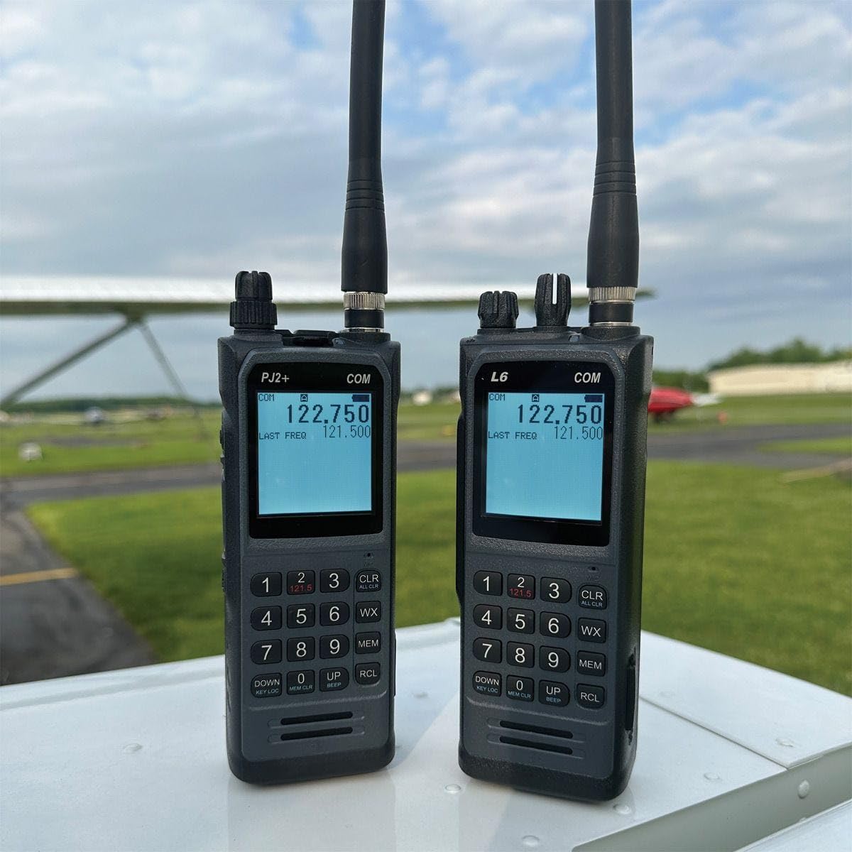 Sporty's L6 COM Aviation Handheld Radio | Easy-to-Read Screen, Oversized Keypad, Powerful 6-Watt Peak Transmit Power, No Adapters Necessary - Image 7