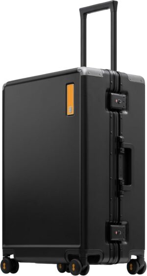 LEVEL8 Zipperless Checked Luggage w...
