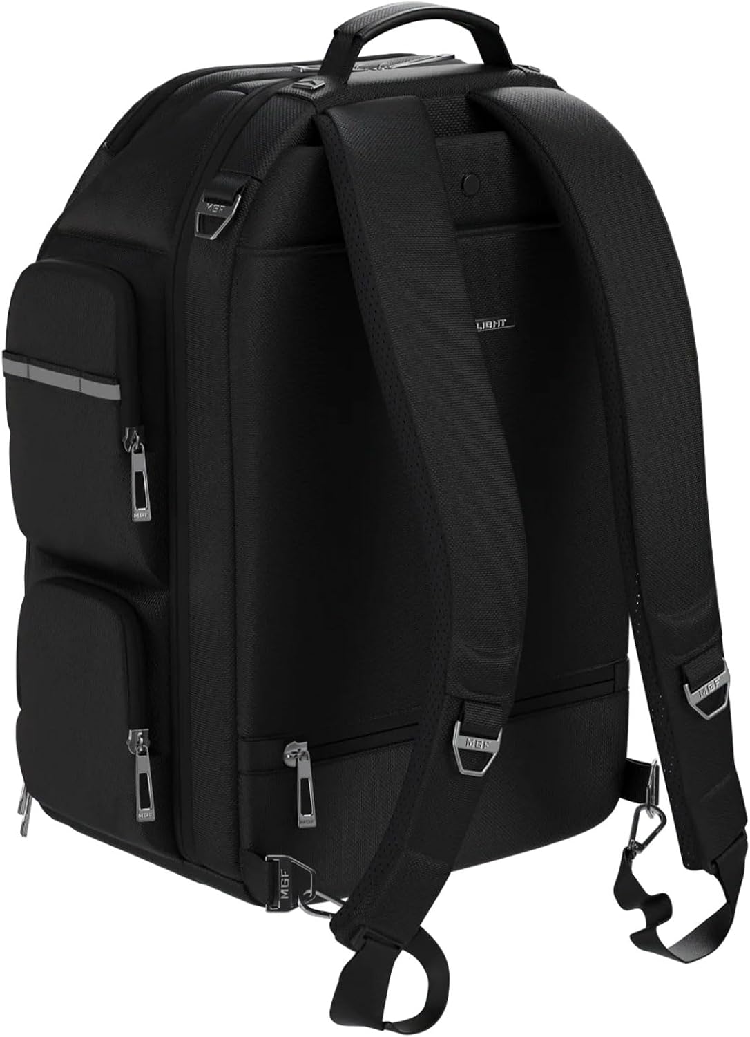 PLC Pro Flight and Travel Bag - Water Resistant & Rugged Backpack Designed to Store Wallet, Passport, iPad or Laptop, and Other Essentials - Image 3