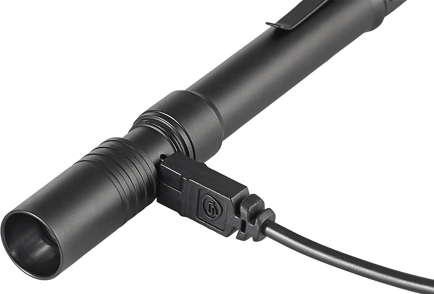 Streamlight 66134 Stylus Pro USB 350-Lumen Rechargeable White LED Pen Light for Inspectors, Law Enforcement, and Everyday Use with USB Cable, and Nylon Holster, Black - Image 4