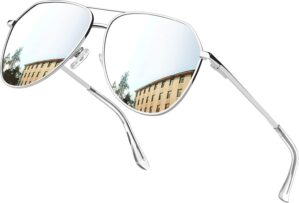 Joopin Polarized Metal Aviation Sun...