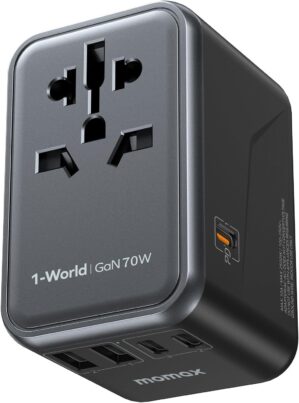 MOMAX Universal Travel Adapter 70W ...