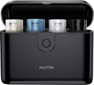 Travel Bottles with Case, 4x2oz TSA...
