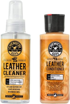 Chemical Guys Leather Cleaner and C...