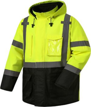 SKSAFETY Hi Vis Reflective Jacket &...