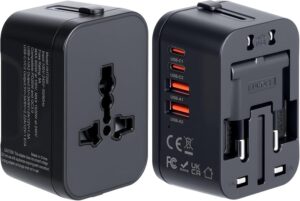 Universal Travel Adapter Fast Charg...