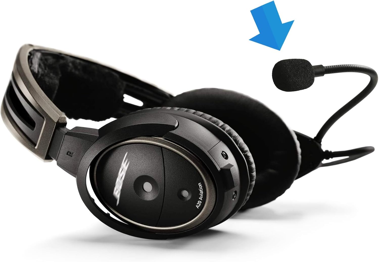 LEFXMOPHY for Bose A20 Aviation Headset Mic cover, Replacement for Bose A30 Microphone Spongue Pop filter 3-Pack Foam Cover WindScreen (Not for Proflight Series 2) - Image 3