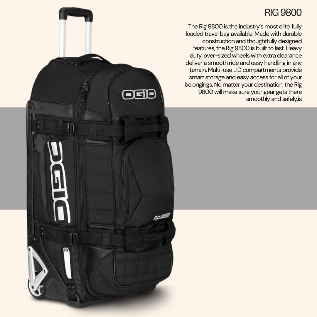 OGIO RIG 9800 Wheeled Suitcase (Stealth) - Image 2