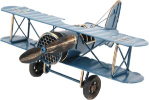 Airplane Decor, Vintage Metal Boy&#...